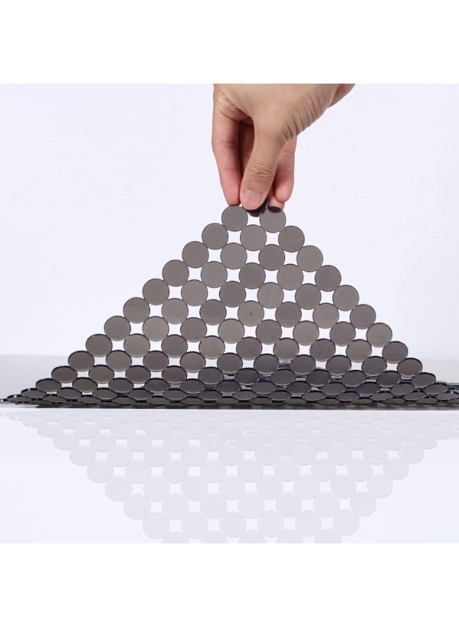 Relex 2 Pack Kitchen Sink Mat for Stainless Steel/Ceramic Sinks, PVC Eco-friendly Protectors for Bottom of Kitchen Sink, Adjustable, Fast Draining, Easy to Clean, Dots Design - Image 3