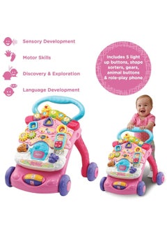 vtech VTech First Steps Baby Walker - Pink  - Image 3