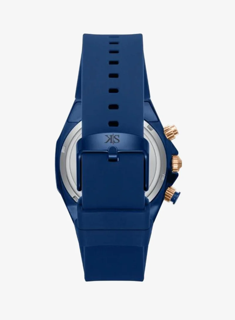 Kenneth Scott  Kenneth Scott Men's Chronograph  Blue  Dial Watch - K26116-NSNN for Men | Best Price UAE