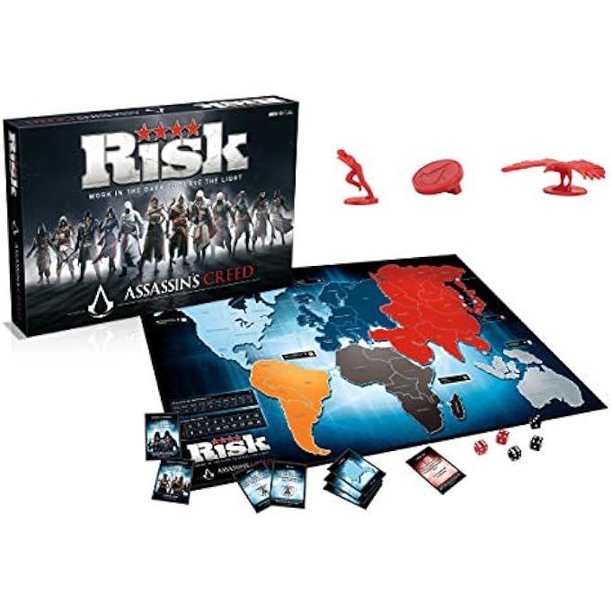 ويننج موفيز لعبة Assassins Creed Risk Board ل 2 لاعبين من سن 10 سنوات - Image 2