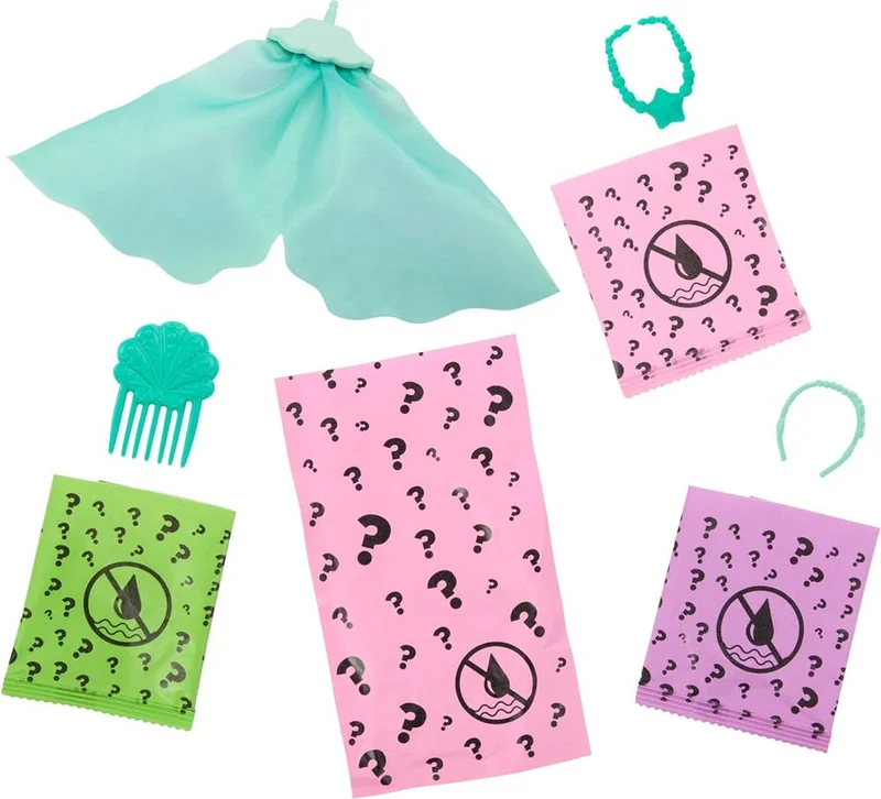 باربي Color Reveal Color Changing Surprise Mermaid Series HRK12