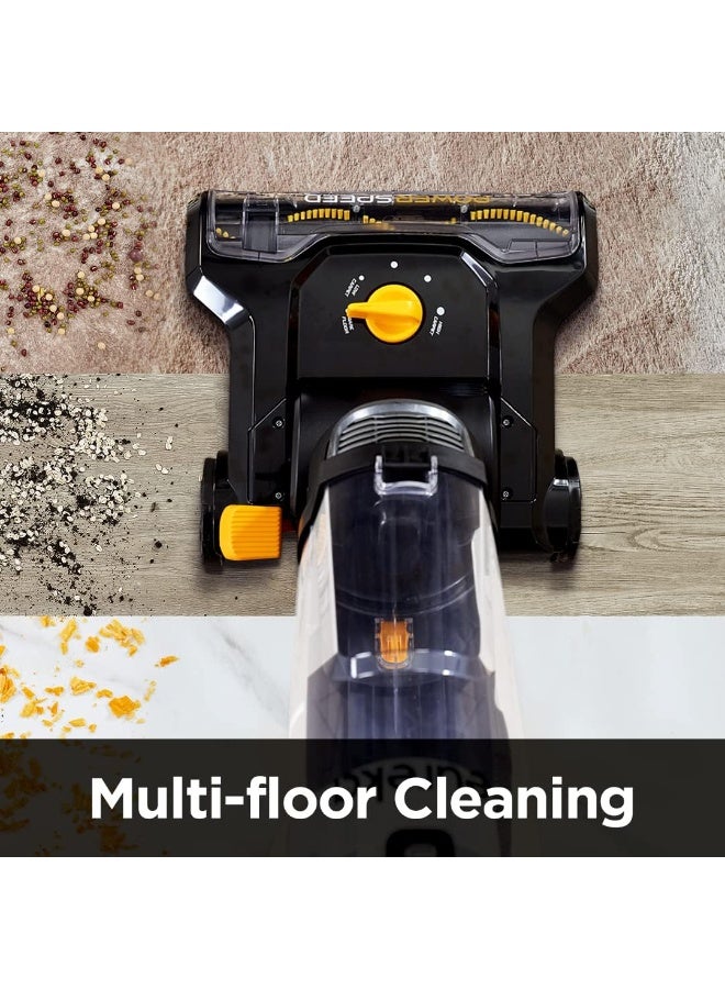 EUREKA مكنسة كهربائية عمودية باور سبيد توربو سلكية شفط قوي خفيفة الوزن متعددة الاستخدامات مكنسة شاملة للشعر الحيوانات الأليفة، السجاد، الأرضيات الصلبة، البلاط - Image 3