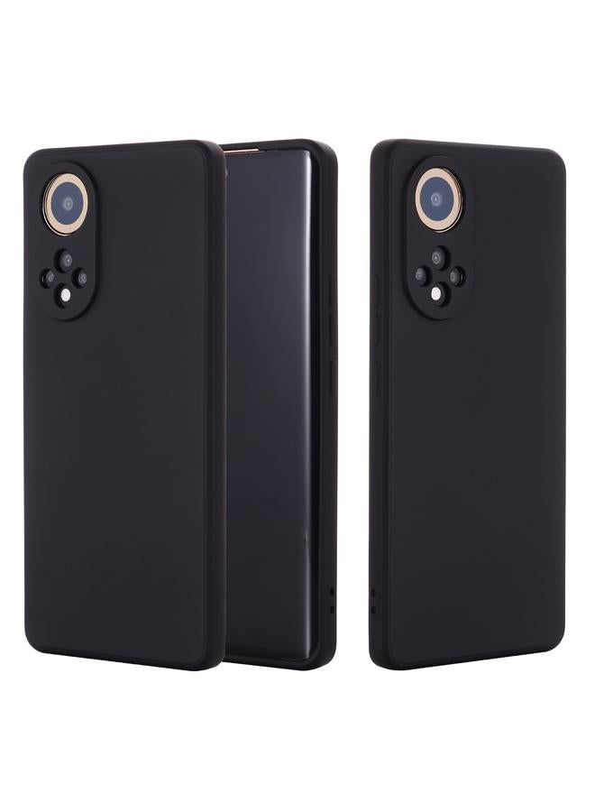 اس-توب جراب لهاتف Honor 50 مصنوع من السيليكون السائل بلون سادة ومضاد للسقوط وغطاء كامل واقٍ - Image 2