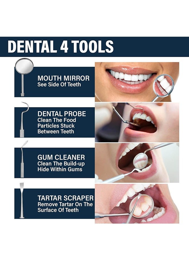 EELHOE Tooth Repair Kit - Temporary Fake Teeth Replacement Kit with Dental Mirror Tools for Temporary Restoration  - Image 4