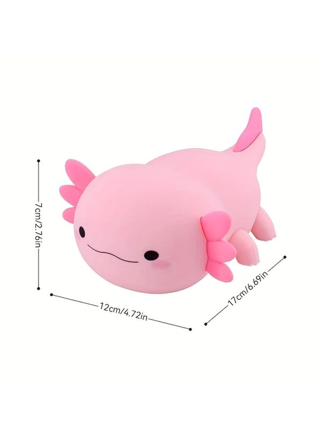 Axolotl Night Light USB Rechargeable Touch Dimmable Fluorescent Lamp - Image 2