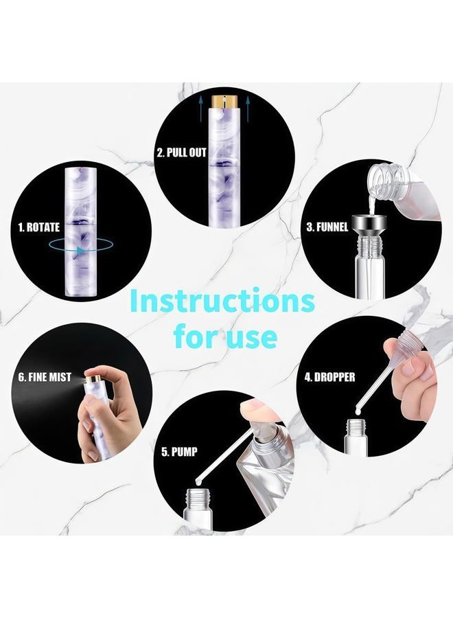 Vitog Perfume Travel Refillable - Perfume Spray Bottle Atomizer Perfume Spray Mini Travel Bottle Pocket Empty Cologne Dispenser For Women Men - Image 5