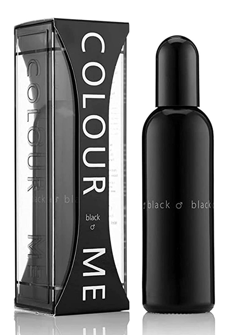 COLOUR ME Color Me Black perfume for men by Milton Lloyd, Eau de Parfum, 90 ml - Image 1