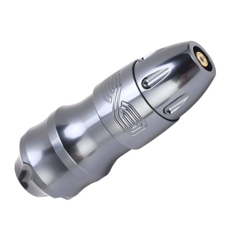 2400mAh Wireless Rotary Tattoo Machine 4mm Stroke Coreless Rechargeable RCA Rotary Tattoo Pen Silver - Image 1