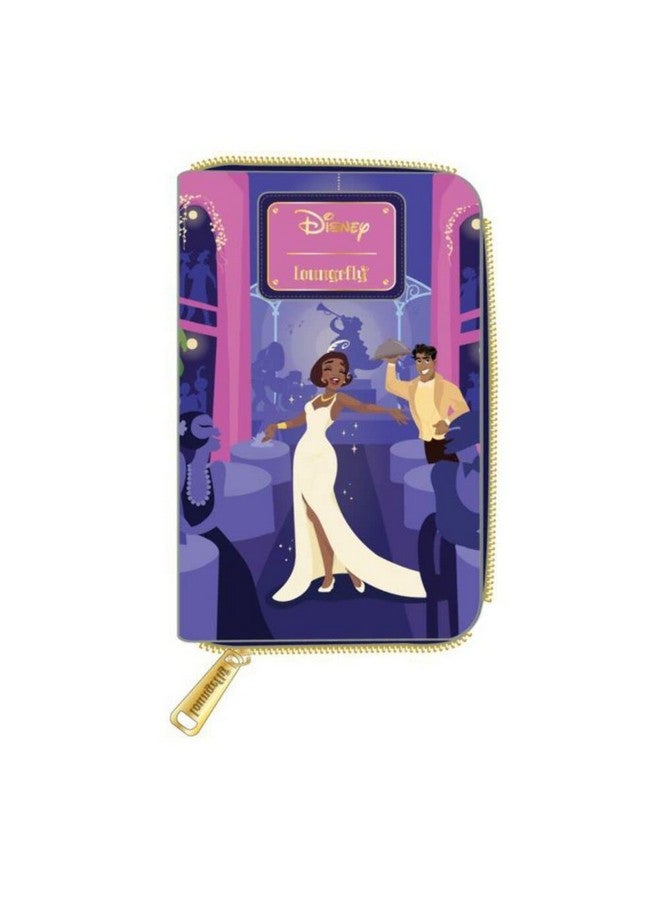 Loungefly X Disney Princess And The Frog Tiana'S Palace Zip Around Wallet Fashion Cosplay Disneybound Cute Wallets - Image 3