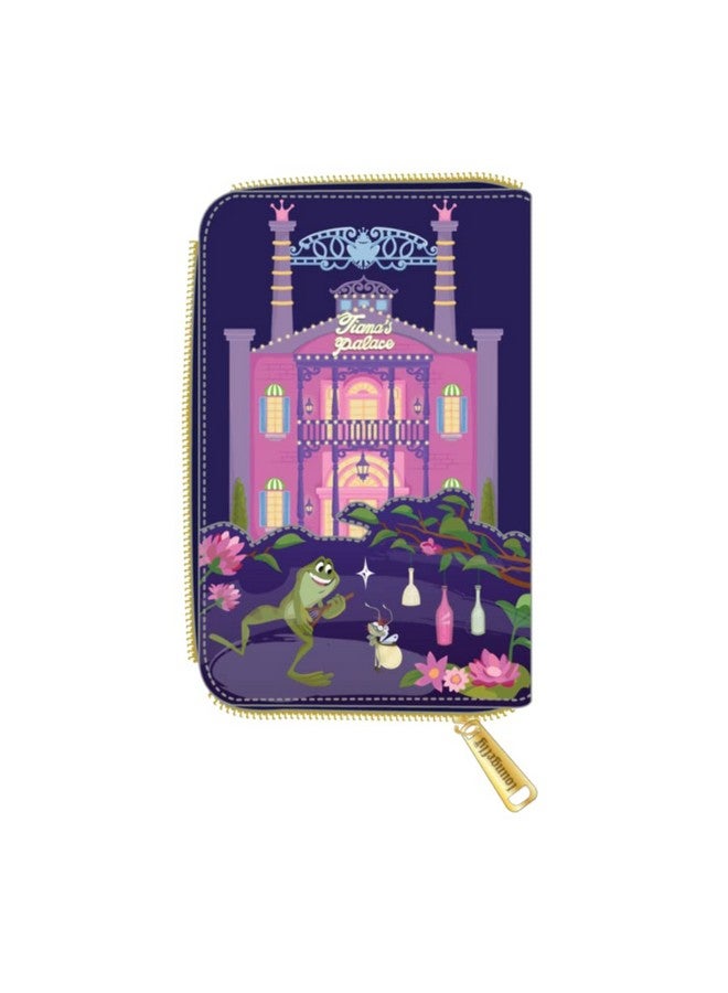 Loungefly X Disney Princess And The Frog Tiana'S Palace Zip Around Wallet Fashion Cosplay Disneybound Cute Wallets - Image 1