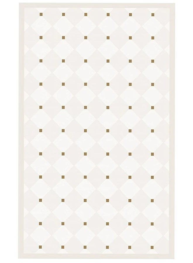 إن كي أكس سجادة أرضية قابلة للطي وقابلة للغسل في الغسالة لغرفة المعيشة وغرفة النوم والسرير والأريكة وطاولات القهوة - Image 2