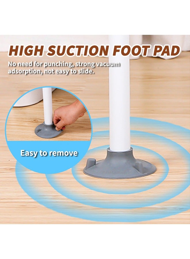 Toilet Safety Rails, Adjustable Toilet Safety Frame with Suction Cups, Non-Slip Toilet Grab Bar for Seniors and the Disabled, Compatible with Most Toilets - Image 4