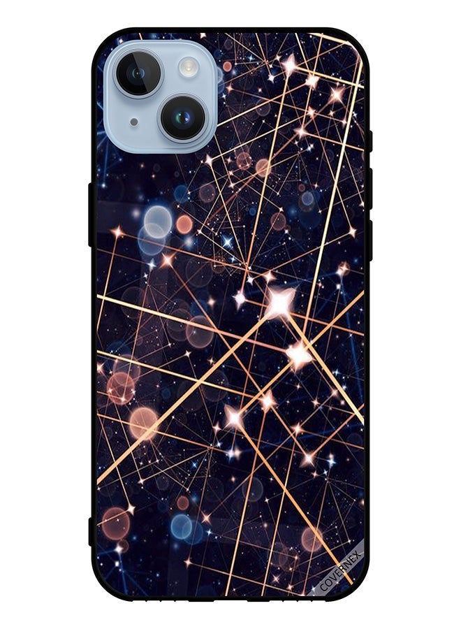 Covernex Protective Case Cover For Apple iPhone 14 Plus Pattern Of Lighting Curves - Image 1