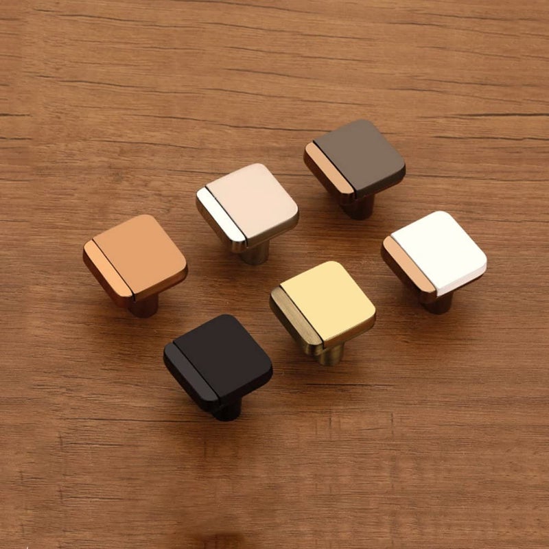 Volo VOLO Gold Cabinet KnobWardrobe Door KnobsCupboard Drawer Pull HandleDrawer Knob for KitchenBedroomOfficeHome Knob_S175 2 Pcs  - Image 3