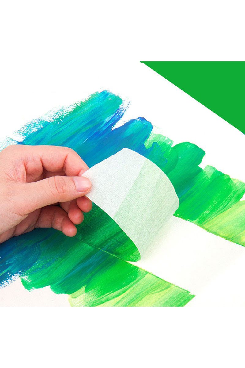 erorex Width 50MM 12M Masking Tape White Writable Sealing Self Adhesive Tape Waterproof for Art Painting Sk - Image 4