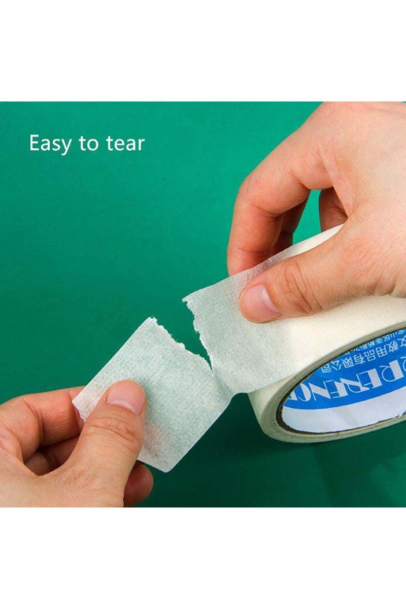 erorex Width 50MM 12M Masking Tape White Writable Sealing Self Adhesive Tape Waterproof for Art Painting Sk - Image 5