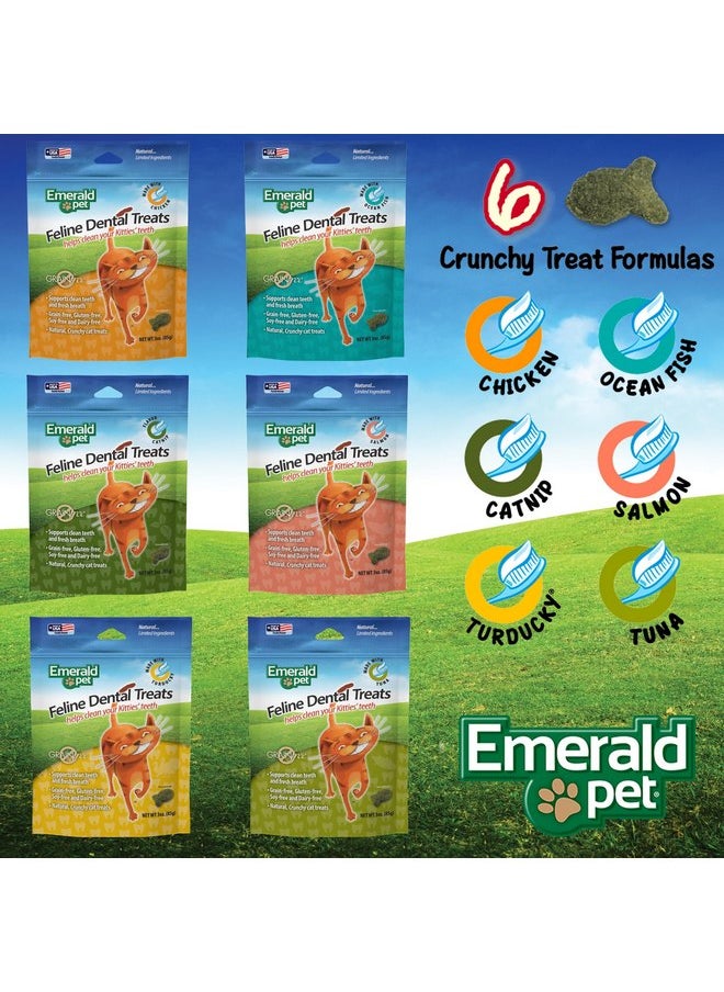 Feline Dental Treats - Tasty and Crunchy Cat Dental Treats Grain Free - Natural Dental Treats to Clean Cat Teeth, Freshen Cat Breath, and Reduce Plaque and Tartar Buildup - Turducky Treats, 3 oz - pzsku/Z3B6343070BDD7481BAFCZ/45/_/1737031298/34b9386c-d65c-41b4-b5b5-c092254ea24f