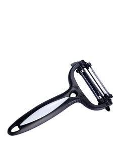 Generic Premium Vegetable Peeler with Soft Grip Handle and Extra Sharp Stainless Steel Blade - Perfect Kitchen Peeler for Vegetables, Fruits, Potatoes, Carrots, Apples - Black  - Image 1