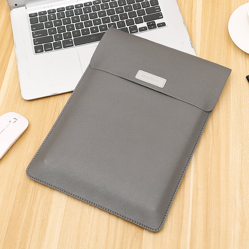 Factory wholesale computer protective case liner bag laptop bag fashion anti-wear waterproof Korean hand Dark gray Dark gray