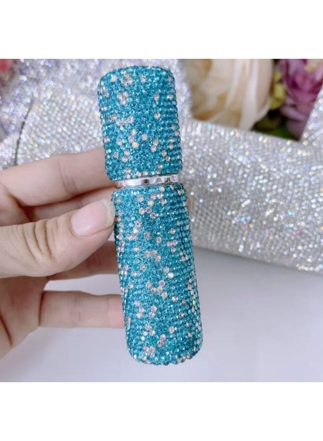 Rhinestone Empty Portable Spray Bottle - 10ML,Cosmetic Perfume spray bottle spray essential oil bottle glass perfume bottle - Image 1