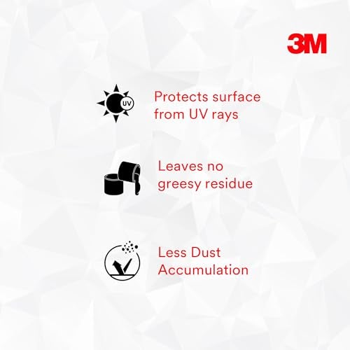 3M Easy Shine Foam Sponge, Safe on Plastic, Rubber and Painted Surfaces, Protect Plastic Parts from UV Rays, Less Dust Accumulation, Deep Sine (7.5cmX5cmX2.5cm, Pack of 10) - Image 4