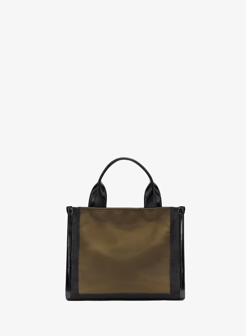 DKNY BLACK/YELLOW Hadlee Small Tote for Women | Best Price UAE