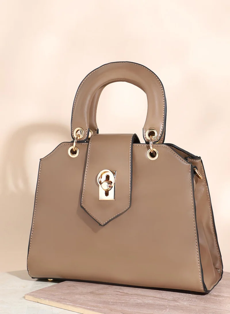 Haute Sauce Carman Beige Handbag