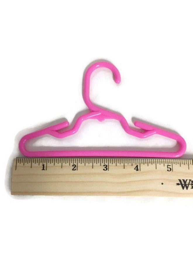 Dori's Doll Boutique - 12 Pink Hangers(1 Dozen) For 14 Inch Doll Clothes - Image 1