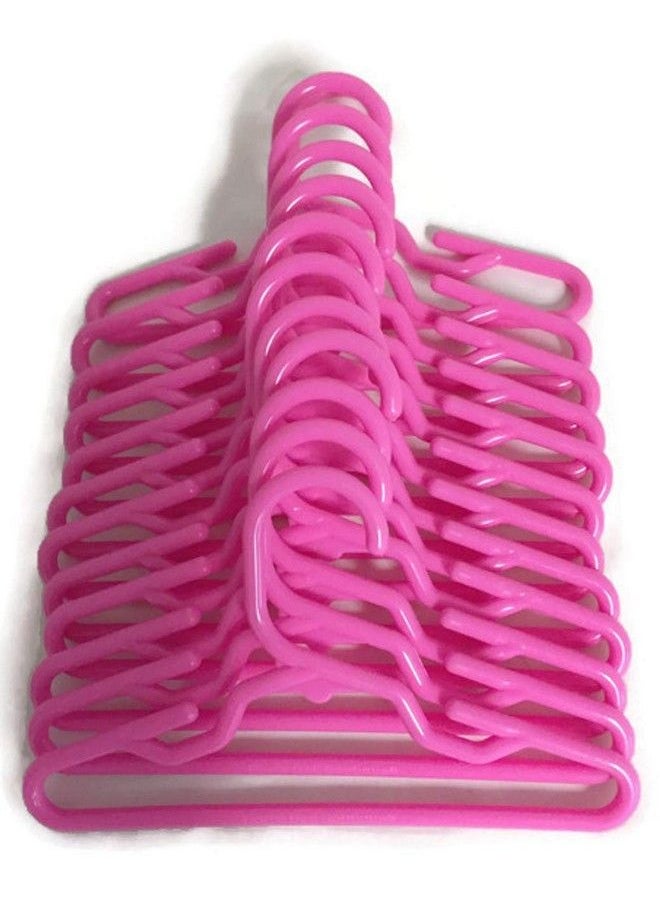 Dori's Doll Boutique - 12 Pink Hangers(1 Dozen) For 14 Inch Doll Clothes - Image 1