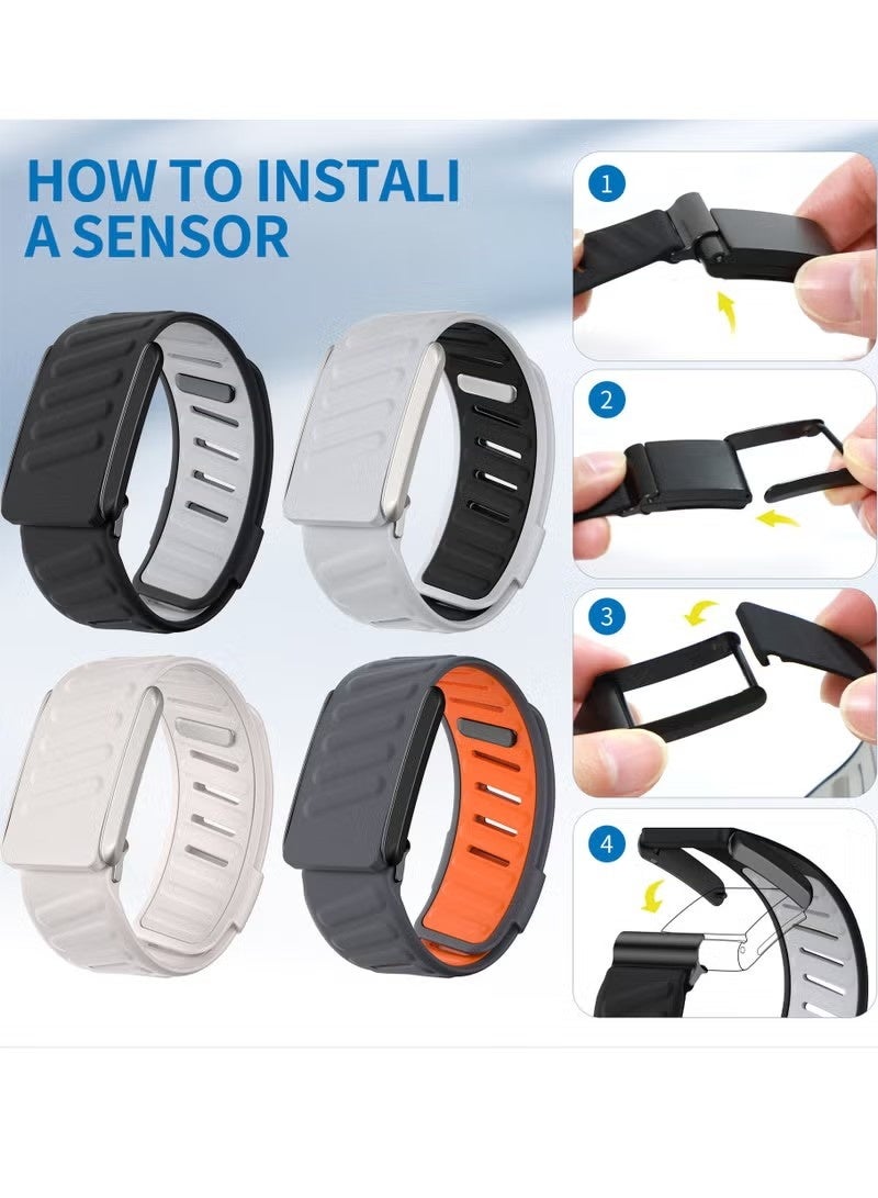 Sport Silicone Replacement Band Compatible with Whoop 4.0 Wearable Fitness & Activity Tracker, Durable, Comfortable & Breathable and Adjustable Wristband Replacement Strap Easy to Use and Perfect for Every Occasion - Image 4