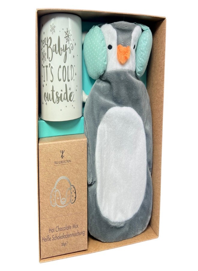 Tilz Hot Chocolate Gift Sets - Women Gifts - Hot Cocoa Gift Sets With Mug, Mini Hot Water Bottle |Hot Cocoa Gift Sets With Mug |Cozy Gifts For Women - Image 1