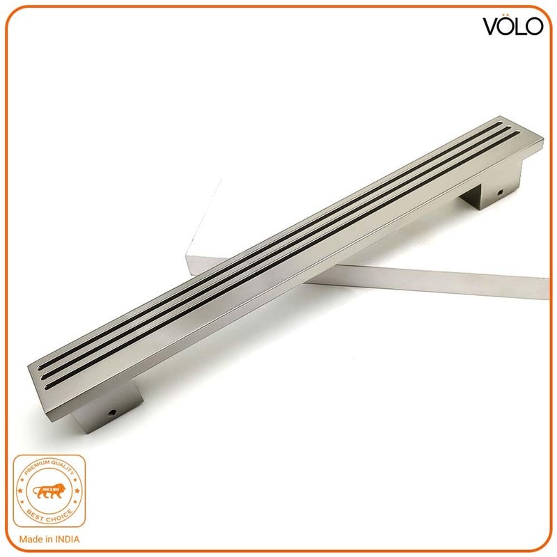 VOLO Satin Finish Door Handle for Main Doors PullPush Handle for Wooden and Glass Doors for Home Hotel Office Model SAM11 2 450MM - Image 3