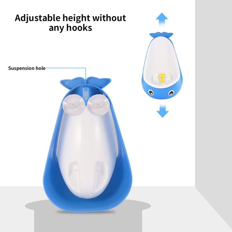 TELEXSUN مرحاض تدريب الأطفال الذكور - مرحاض تدريب لطيف على شكل حوت (حوت رمادي) - Image 5