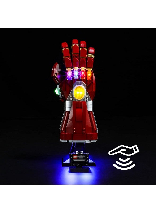 BRIKSMAX Led Lighting Kit for LEGO-76223 Nano Gauntlet(Hand Sweep Sensor Switch Version) - Compatible with Lego Marvel Building Blocks Model- Not Include The Lego Set - Image 1