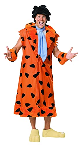 Rubies The Flintstones: Fred Flintstone Costume And Wig for Adults, Men's Plus - Image 1