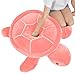 Dalmao 28 Big Pink Sea Turtle Stuffed Animals Plush Pillow Toys Large Turtles Plushies Gift for Kids Boys Girls Birthday Halloween Christmas - Image 4