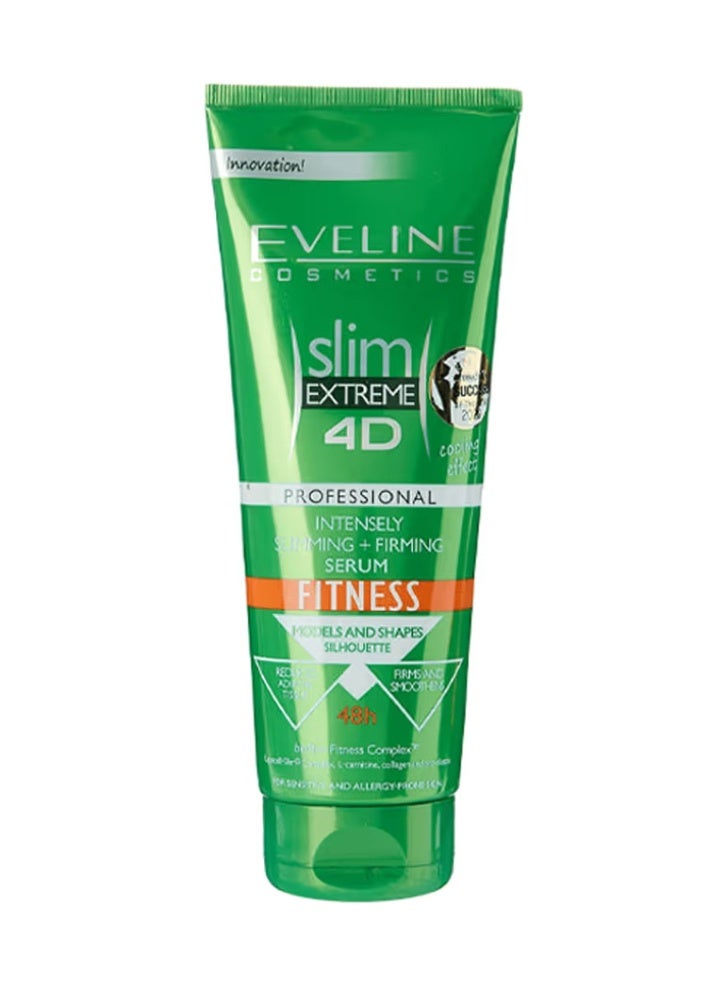 EVELINE COSMETICS Eveline Slim Extreme 4D Slimming, Firming, and Anti-Cellulite Serum - 250ml - Image 1