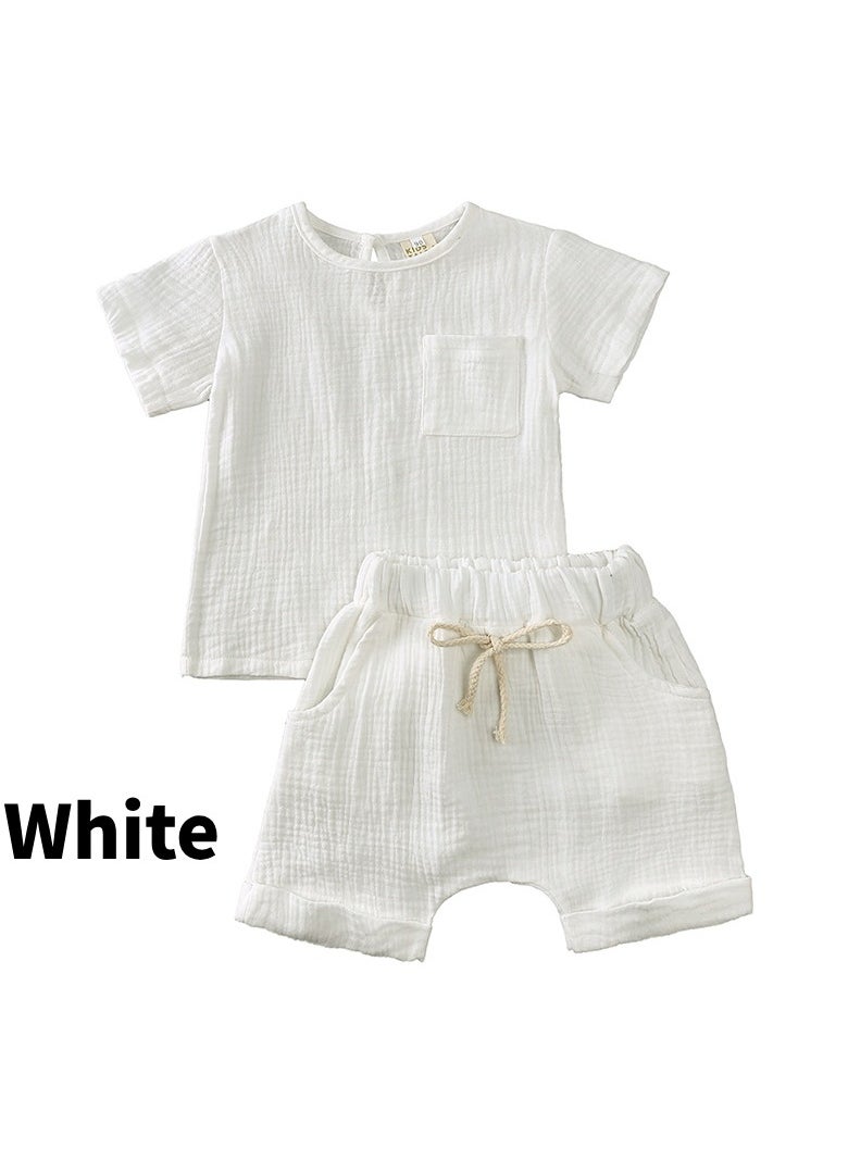 Spring and Summer Baby Set, Boy's Two Piece Top and Shorts - pzsku/Z3B64373B0AB6C4FEAB6EZ/45/_/1729132057/247da3b6-c183-46ec-9de6-e10172f47c74