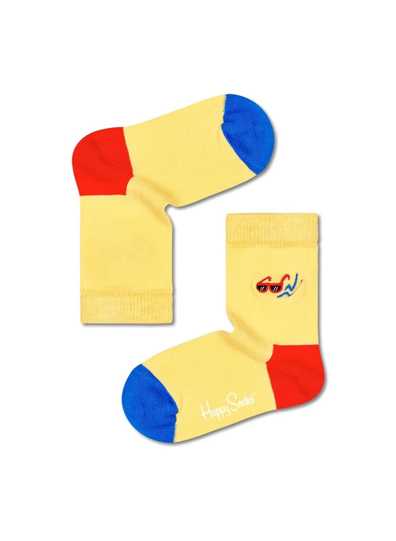 هابي سوكس KIDS EMBROIDERY SUNNY DAYS SOCK