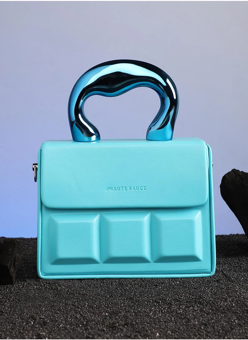 صوص هاوت Women's The Caldera Quilt Hand Bag - Sky Blue