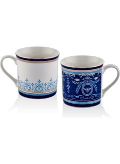 Lamedore Blue Banube 2-Piece Mug Set 9x9 cm 1BSF-1606BB 
