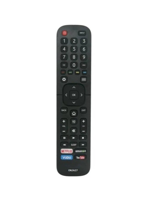 En2A27 Remote Replacement Remote for Hisense-TV-Remote Compatible with All Hisense 4K LED HD UHD Smart TVs