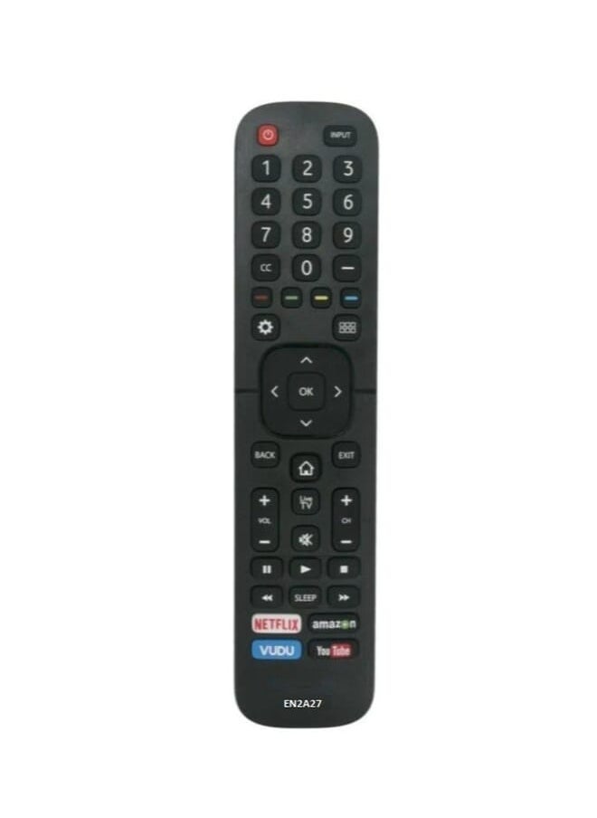 Raxoom - En2A27 Remote Replacement Remote for Hisense-TV-Remote Compatible with All Hisense 4K LED HD UHD Smart TVs - Image 1