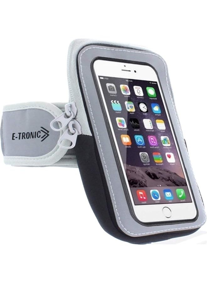 erorex - Sports Armband Cell Phone Holder Case Arm Band Strap With Zipper Pouch Mobile Exercise Running Workout For Iphone 6 6S 7 Plus Touch Android Samsung Galaxy S5 S6 S7 Note 4 5 Edge Lg Htc Pixel - Image 1