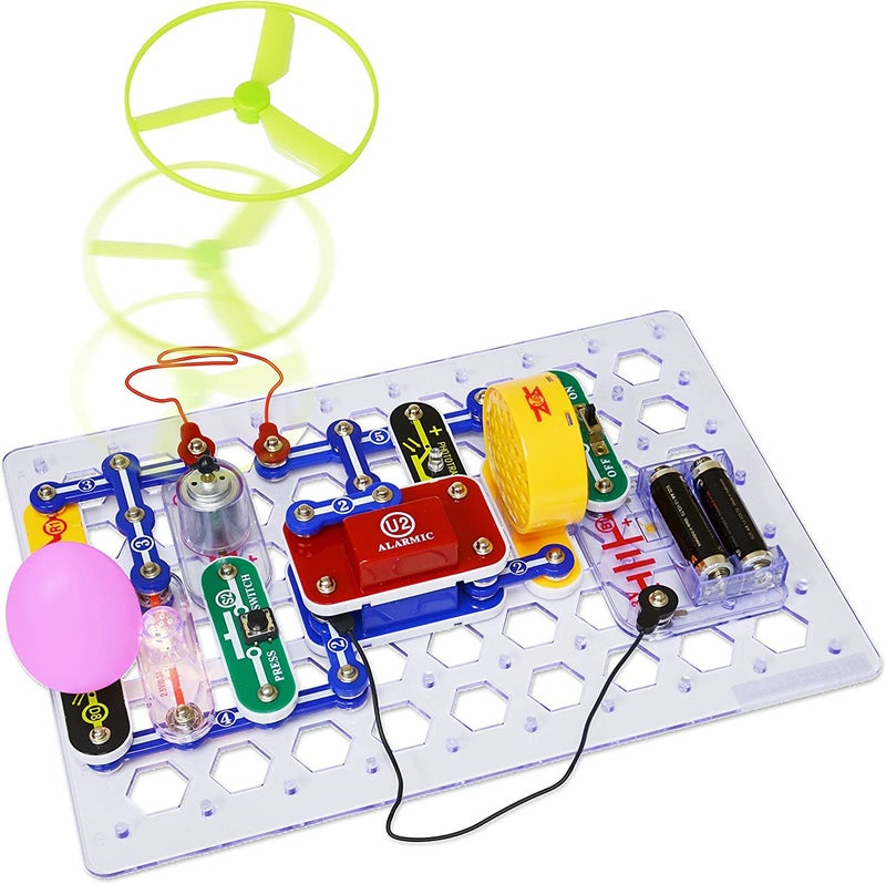Snap Circuits Jr Select SC130 Electronics Exploration Kit  Over 130 Projects  Full Color Project Manual  30 Parts  STEM Educational Toys for Kids 8 - Image 3