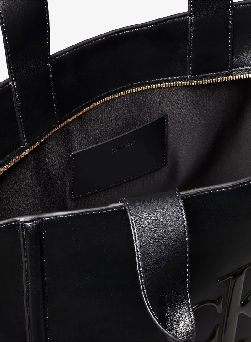 CALVIN KLEIN  Embossed Monogram Tote Bag for Women | Best Price UAE