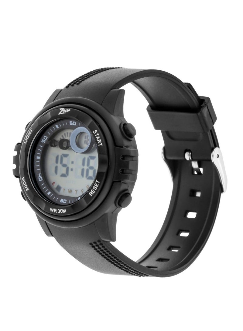 Zoop Black Kids Digital Watch-26017PP02 - Image 2