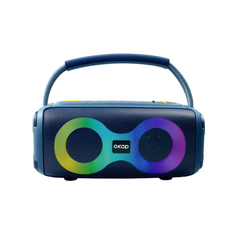 573 Bluetooth audio outdoor mobile portable colorful atmosphere light cross-border hit high-power subwoofer - Image 5
