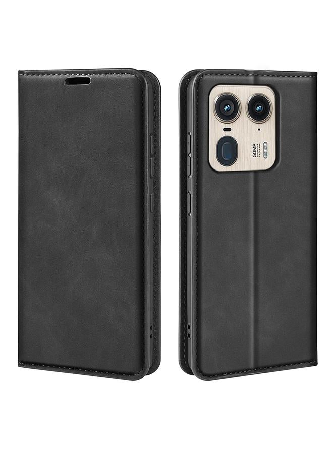 S-TOP Case For Motorola Edge 50 Ultra Retro-skin Magnetic Suction Leather Phone Case - Image 1