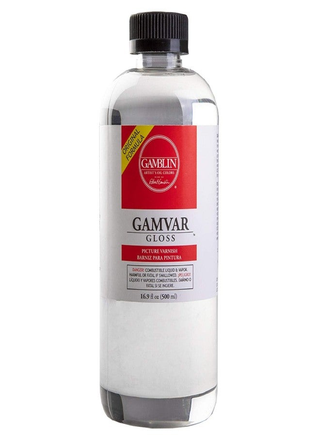 Gamblin Gamvar Pict Varnish 16.9 Oz GlossOrm-D - Image 2